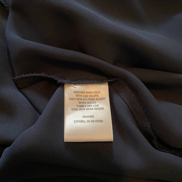 Beautiful abstract watercolour wrap chiffon long sleeve maxi dress - Picture 10 of 10